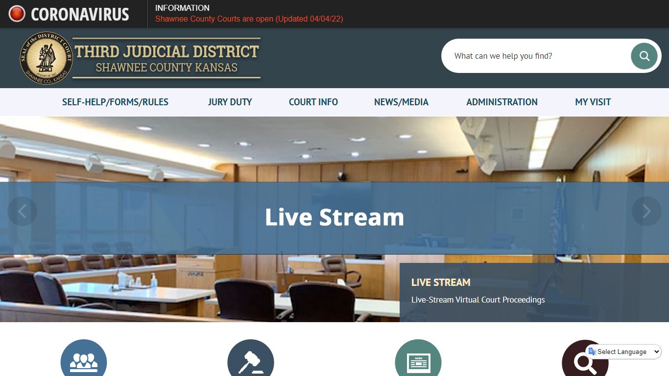 Third Judicial District, KS - Official Website | Official Website